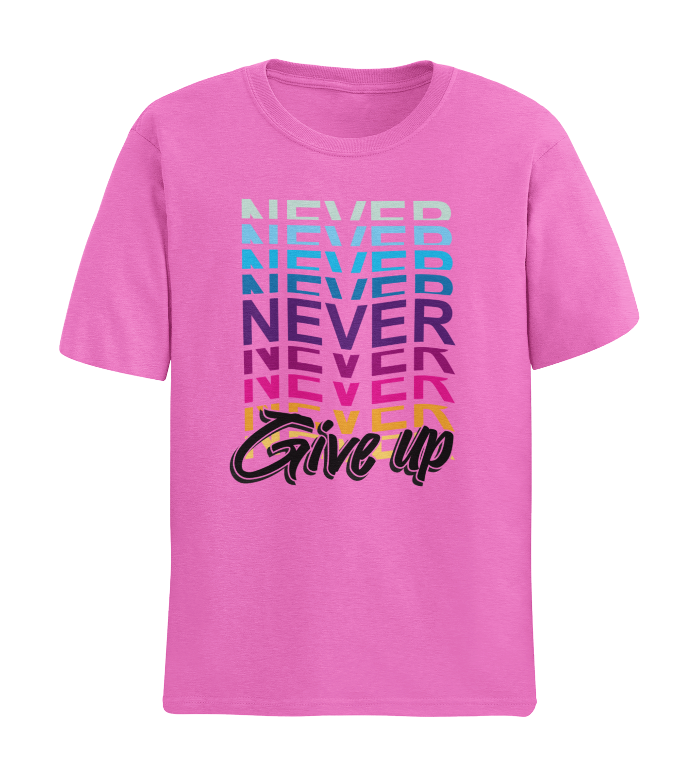 NEVER NEVER NEVER GIVE UP