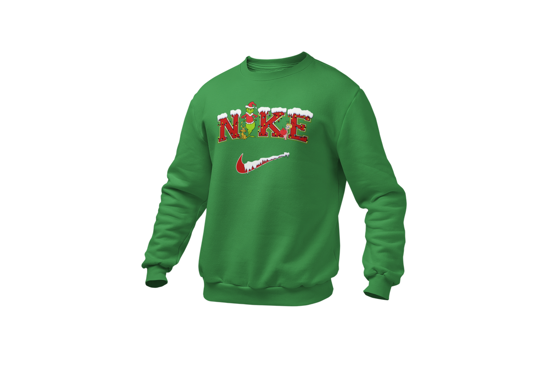 Grinch Nike Christmas Sweatshirt